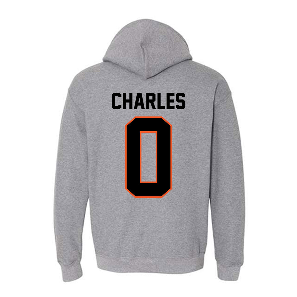 Oklahoma State - NCAA Football : Malik Charles - Classic Shersey Hooded Sweatshirt-1