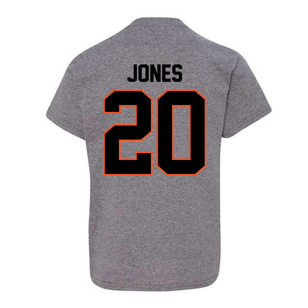 Oklahoma State - NCAA Women's Basketball : Stacie Jones - Classic Shersey Youth T-Shirt-1