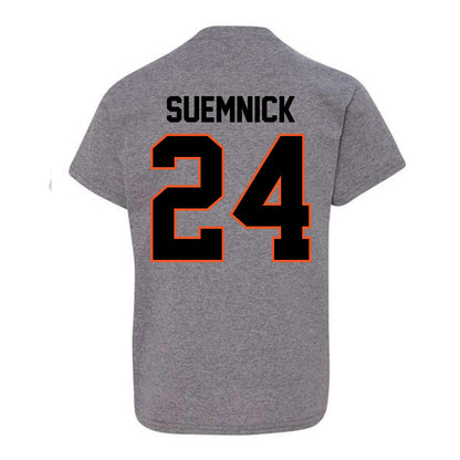 Oklahoma State - NCAA Men's Basketball : Pat Suemnick - Classic Shersey Youth T-Shirt