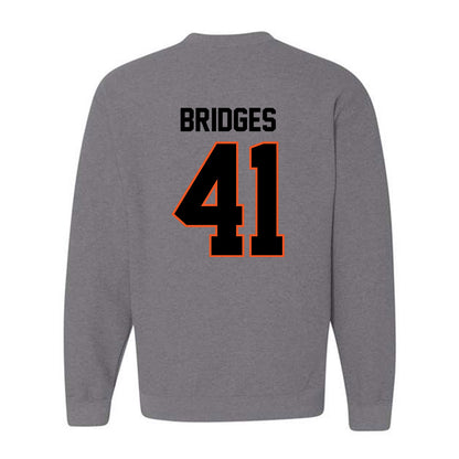 Oklahoma State - NCAA Baseball : Bowen Bridges - Classic Shersey Crewneck Sweatshirt