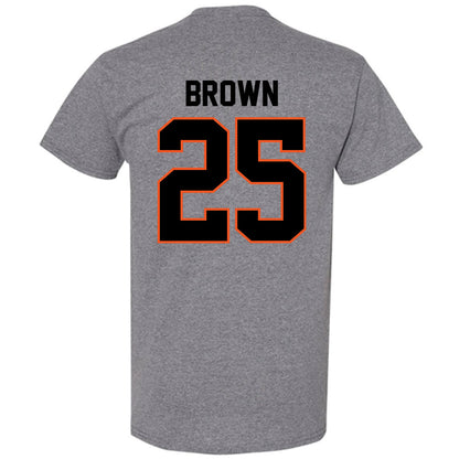 Oklahoma State - NCAA Women's Soccer : Jazmin Brown - Classic Shersey T-Shirt-1