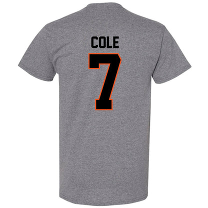 Oklahoma State - NCAA Men's Basketball : Kirk Cole - Classic Shersey T-Shirt-1