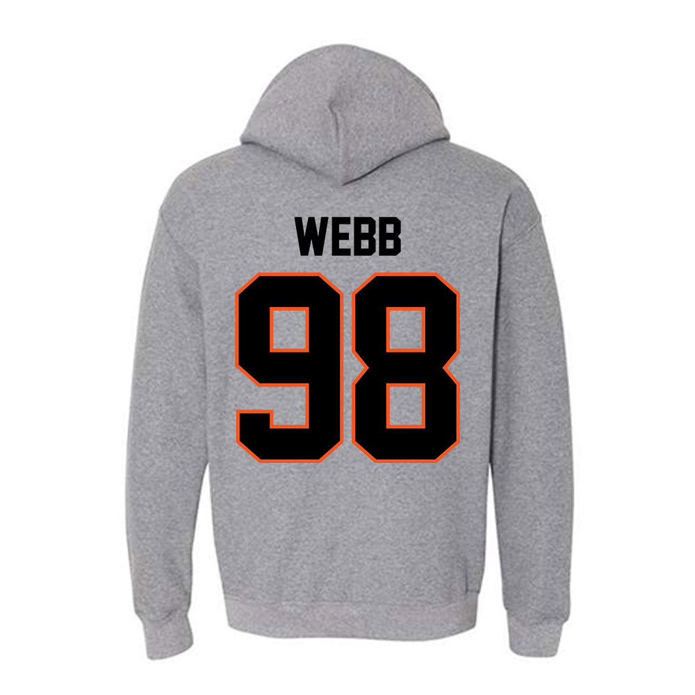 Oklahoma State - NCAA Football : Luke Webb - Classic Shersey Hooded Sweatshirt-1