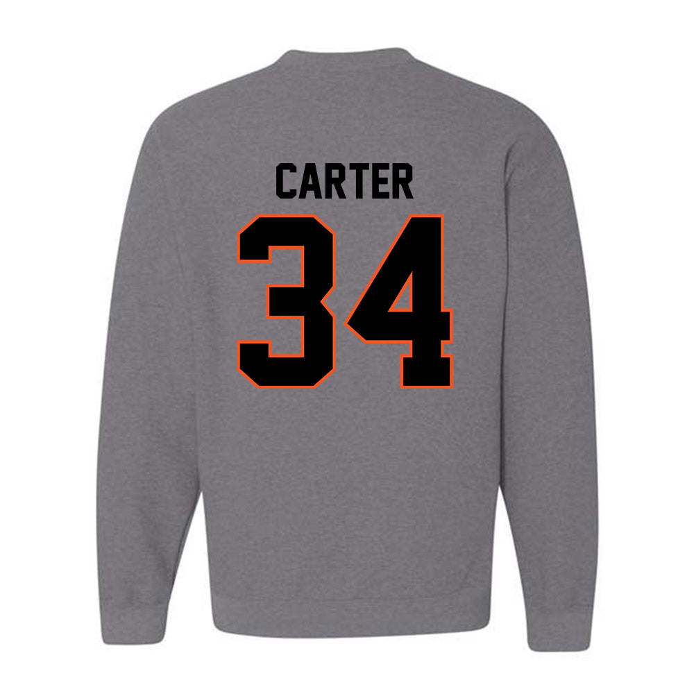 Oklahoma State - NCAA Baseball : Charlie Carter - Classic Shersey Crewneck Sweatshirt