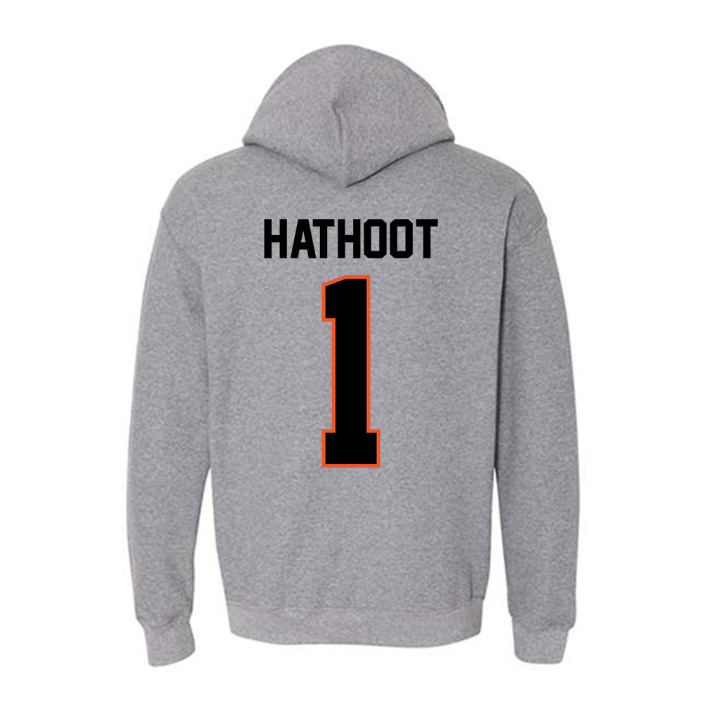 Oklahoma State - NCAA Softball : Rachael Hathoot - Classic Shersey Hooded Sweatshirt-1