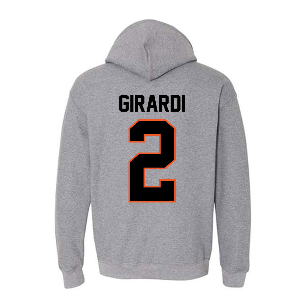 Oklahoma State - NCAA Women's Basketball : Lena Girardi - Classic Shersey Hooded Sweatshirt-1