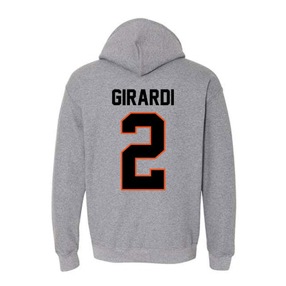 Oklahoma State - NCAA Women's Basketball : Lena Girardi - Classic Shersey Hooded Sweatshirt-1