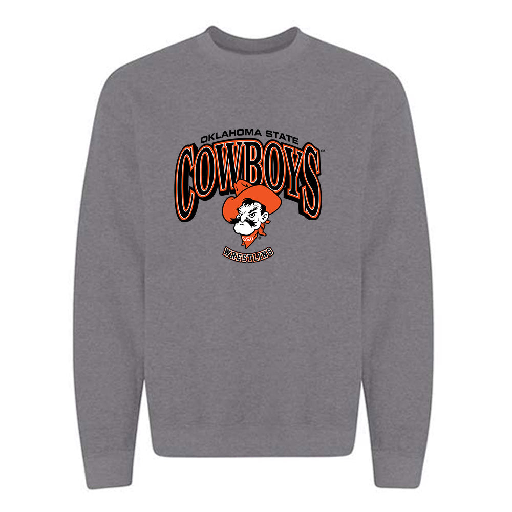 Oklahoma State - NCAA Wrestling : Brayden Thompson - Classic Shersey Crewneck Sweatshirt-0