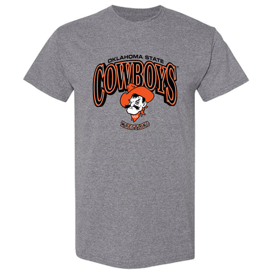 Oklahoma State - NCAA Wrestling : Hayden Simpson - Classic Shersey T-Shirt-0