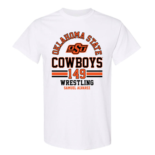 Oklahoma State - NCAA Wrestling : Samuel Alvarez - Classic Fashion Shersey T-Shirt