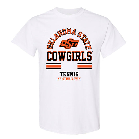 Oklahoma State - NCAA Women's Tennis : Kristina Novak - Classic Fashion Shersey T-Shirt