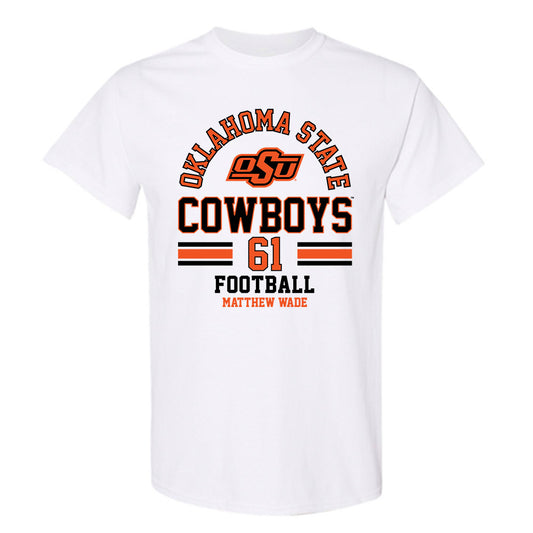 Oklahoma State - NCAA Football : Matthew Wade - Classic Fashion Shersey T-Shirt-0