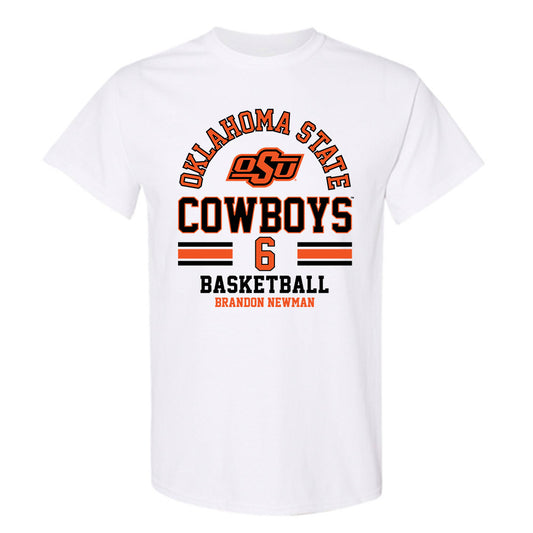 Oklahoma State - NCAA Men's Basketball : Brandon Newman - Classic Fashion Shersey T-Shirt