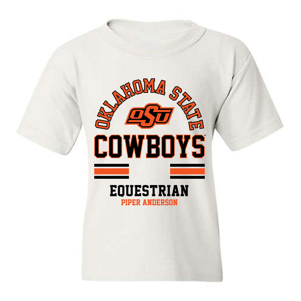 Oklahoma State - NCAA Equestrian : Piper Anderson - Classic Fashion Shersey Youth T-Shirt-0