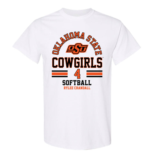 Oklahoma State - NCAA Softball : RyLee Crandall - Classic Fashion Shersey T-Shirt-0