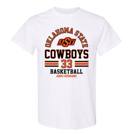 Oklahoma State - NCAA Men's Basketball : Abou Ousmane - Classic Fashion Shersey T-Shirt