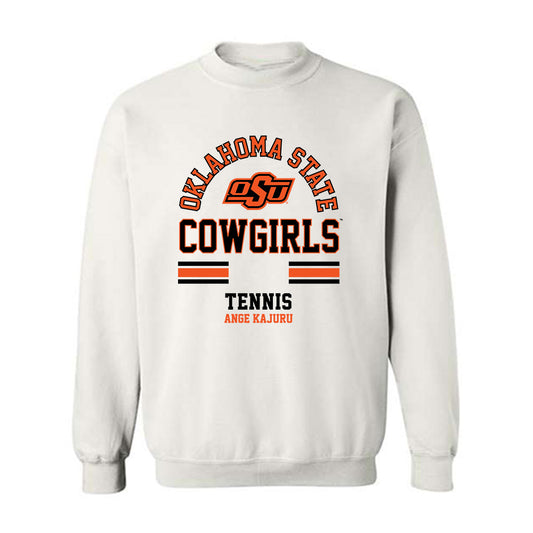 Oklahoma State - NCAA Women's Tennis : Ange Kajuru - Classic Fashion Shersey Crewneck Sweatshirt