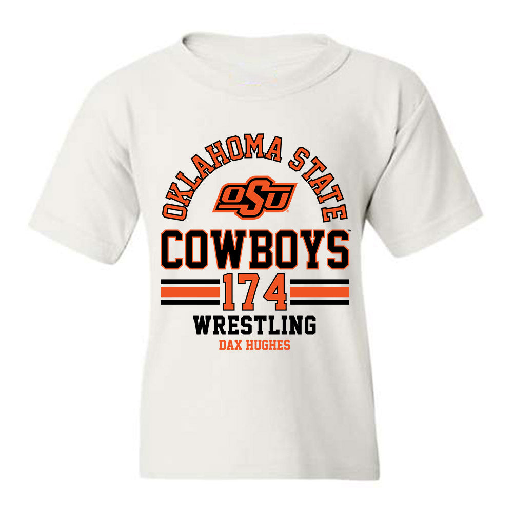 Oklahoma State - NCAA Wrestling : Dax Hughes - Classic Fashion Shersey Youth T-Shirt