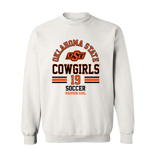 Oklahoma State - NCAA Women's Soccer : Madison Asel - Classic Fashion Shersey Crewneck Sweatshirt-0