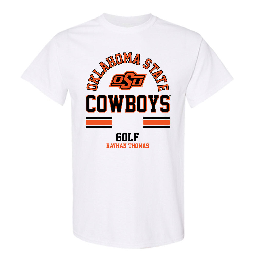 Oklahoma State - NCAA Men's Golf : Rayhan Thomas - Classic Fashion Shersey T-Shirt