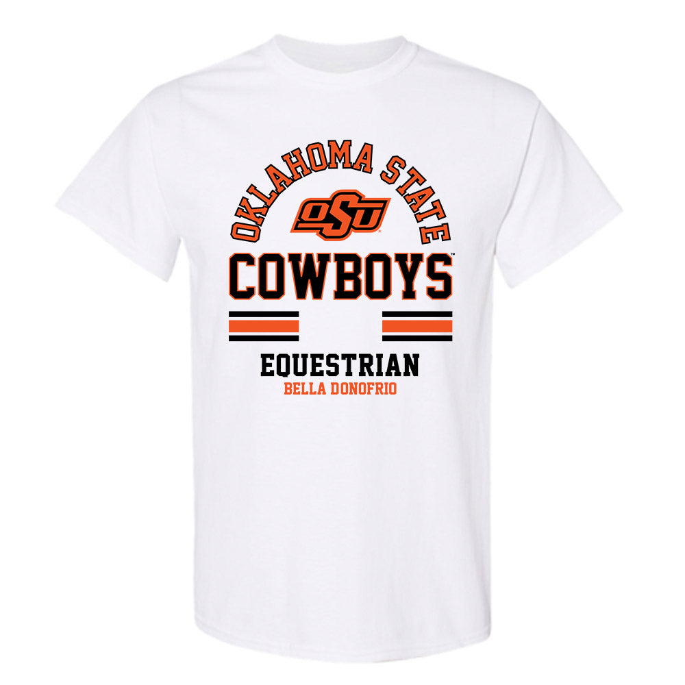 Oklahoma State - NCAA Equestrian : Bella D'Onofrio - Classic Fashion Shersey T-Shirt-0