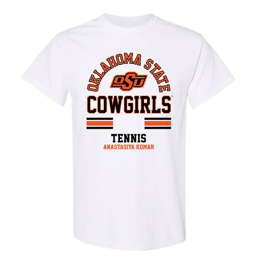 Oklahoma State - NCAA Women's Tennis : Anastasiya Komar - Classic Fashion Shersey T-Shirt