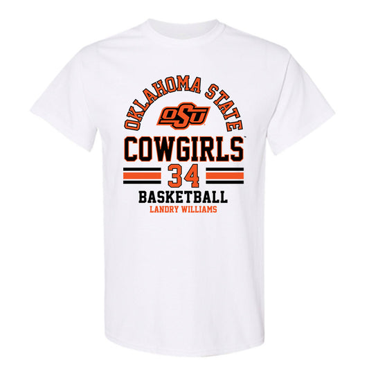 Oklahoma State - NCAA Women's Basketball : Landry Williams - Classic Fashion Shersey T-Shirt