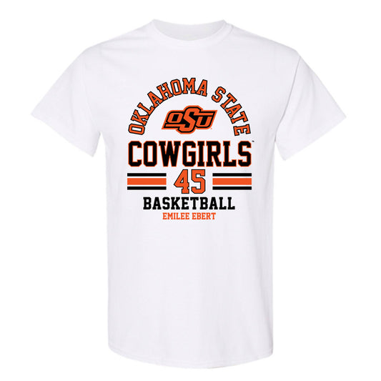 Oklahoma State - NCAA Women's Basketball : Emilee Ebert - Classic Fashion Shersey T-Shirt