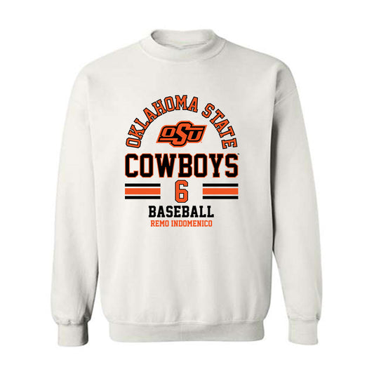 Oklahoma State - NCAA Baseball : Remo Indomenico - Classic Fashion Shersey Crewneck Sweatshirt-0