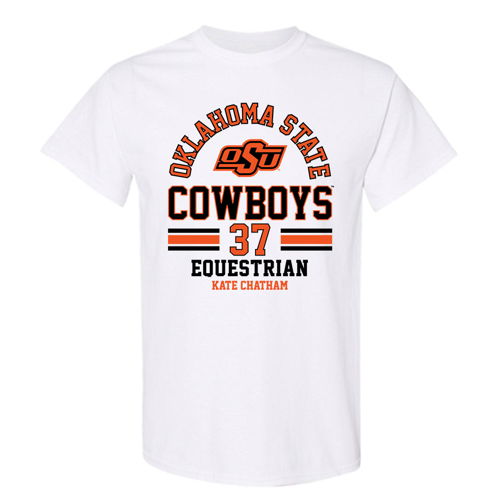 Oklahoma State - NCAA Equestrian : Kate Chatham - Classic Fashion Shersey T-Shirt