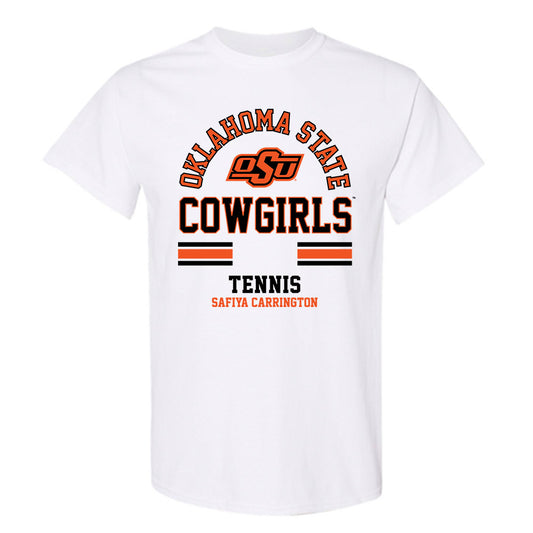 Oklahoma State - NCAA Women's Tennis : Safiya Carrington - Classic Fashion Shersey T-Shirt