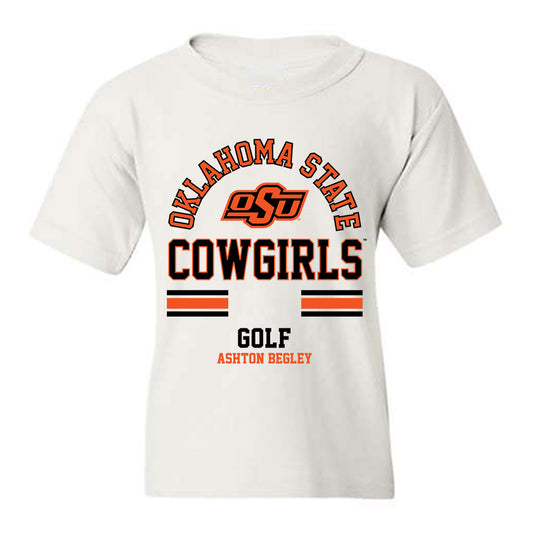 Oklahoma State - NCAA Women's Golf : Ashton Begley - Classic Fashion Shersey Youth T-Shirt-0