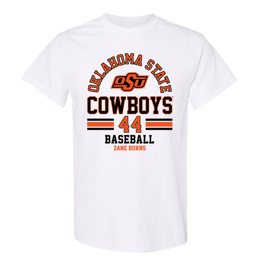 Oklahoma State - NCAA Baseball : Zane Burns - Classic Fashion Shersey T-Shirt-0