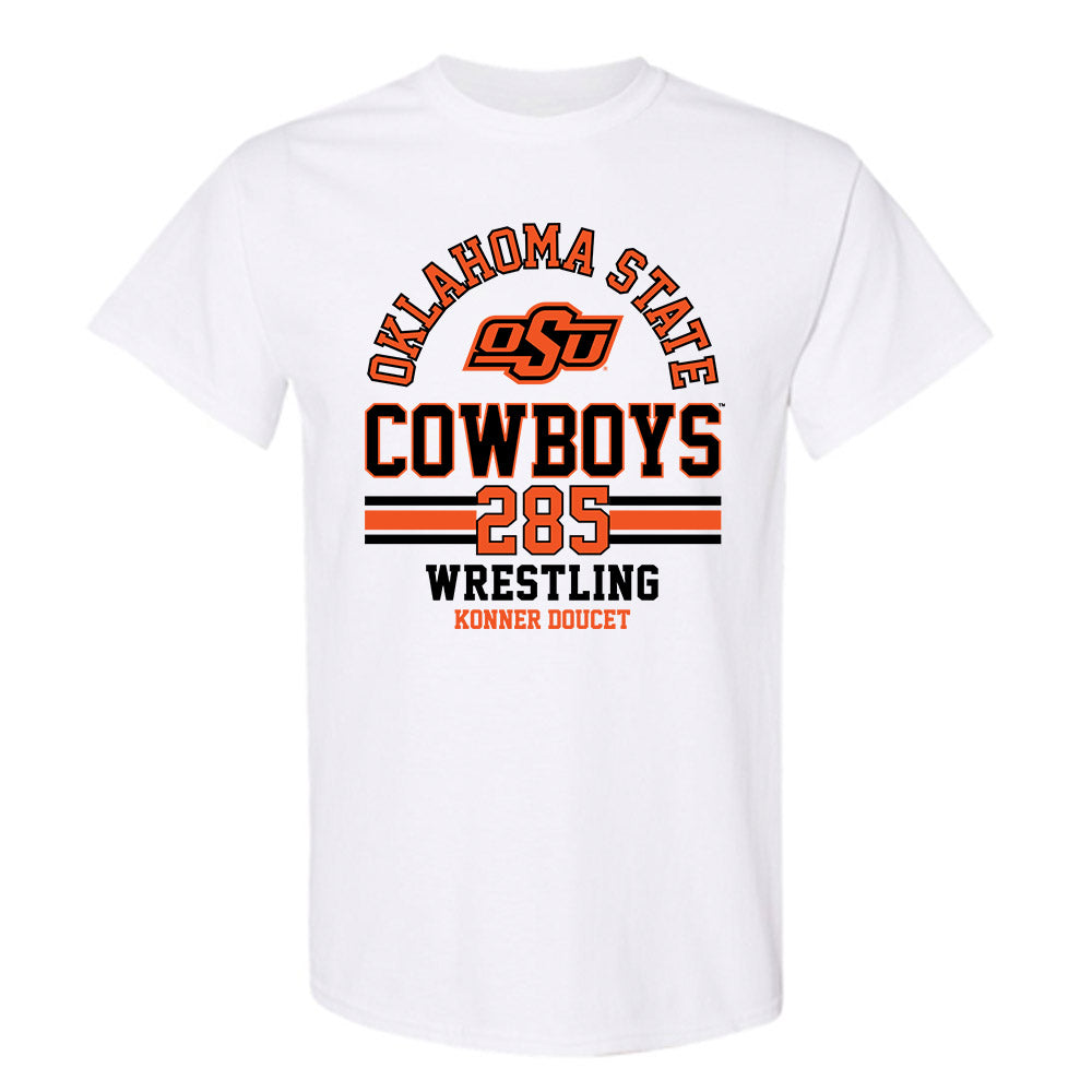 Oklahoma State - NCAA Wrestling : Konner Doucet - Classic Fashion Shersey T-Shirt