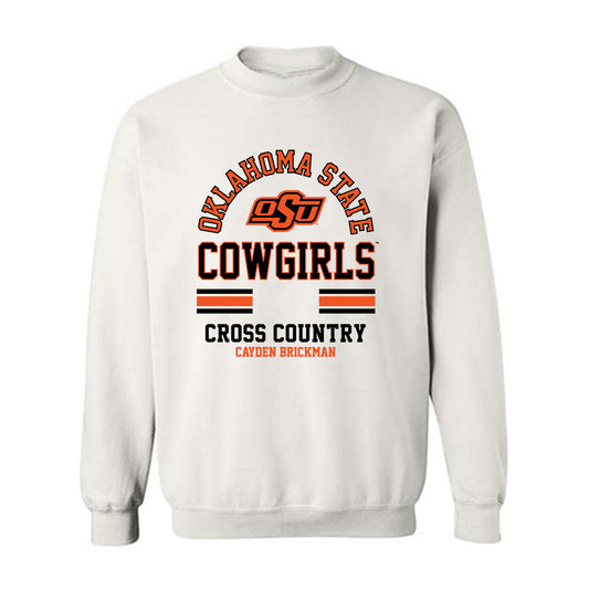 Oklahoma State - NCAA Women's Cross Country : Cayden Brickman - Classic Fashion Shersey Crewneck Sweatshirt