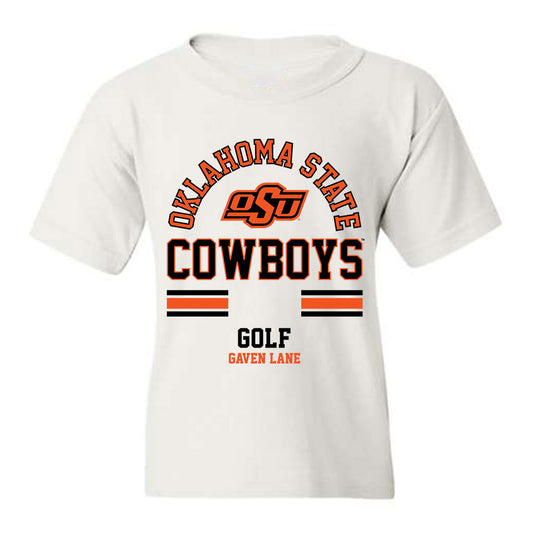 Oklahoma State - NCAA Men's Golf : Gaven Lane - Classic Fashion Shersey Youth T-Shirt