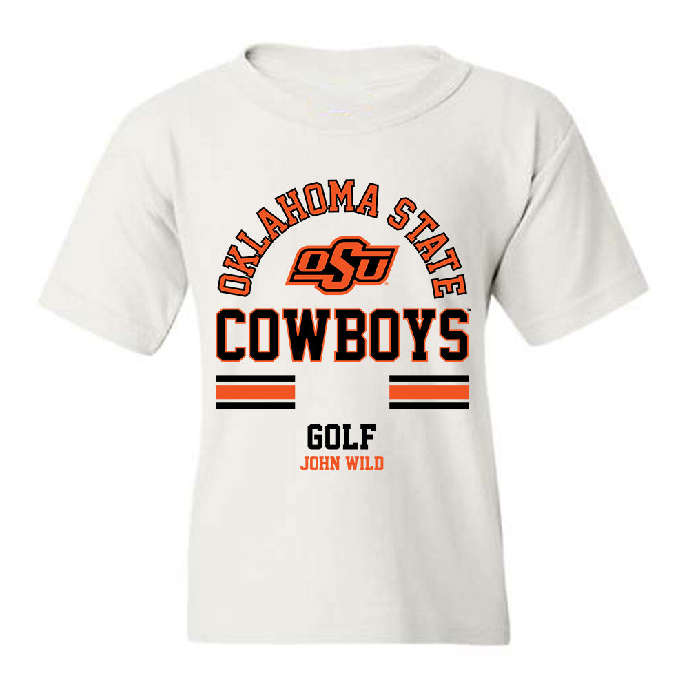 Oklahoma State - NCAA Men's Golf : John Wild - Classic Fashion Shersey Youth T-Shirt