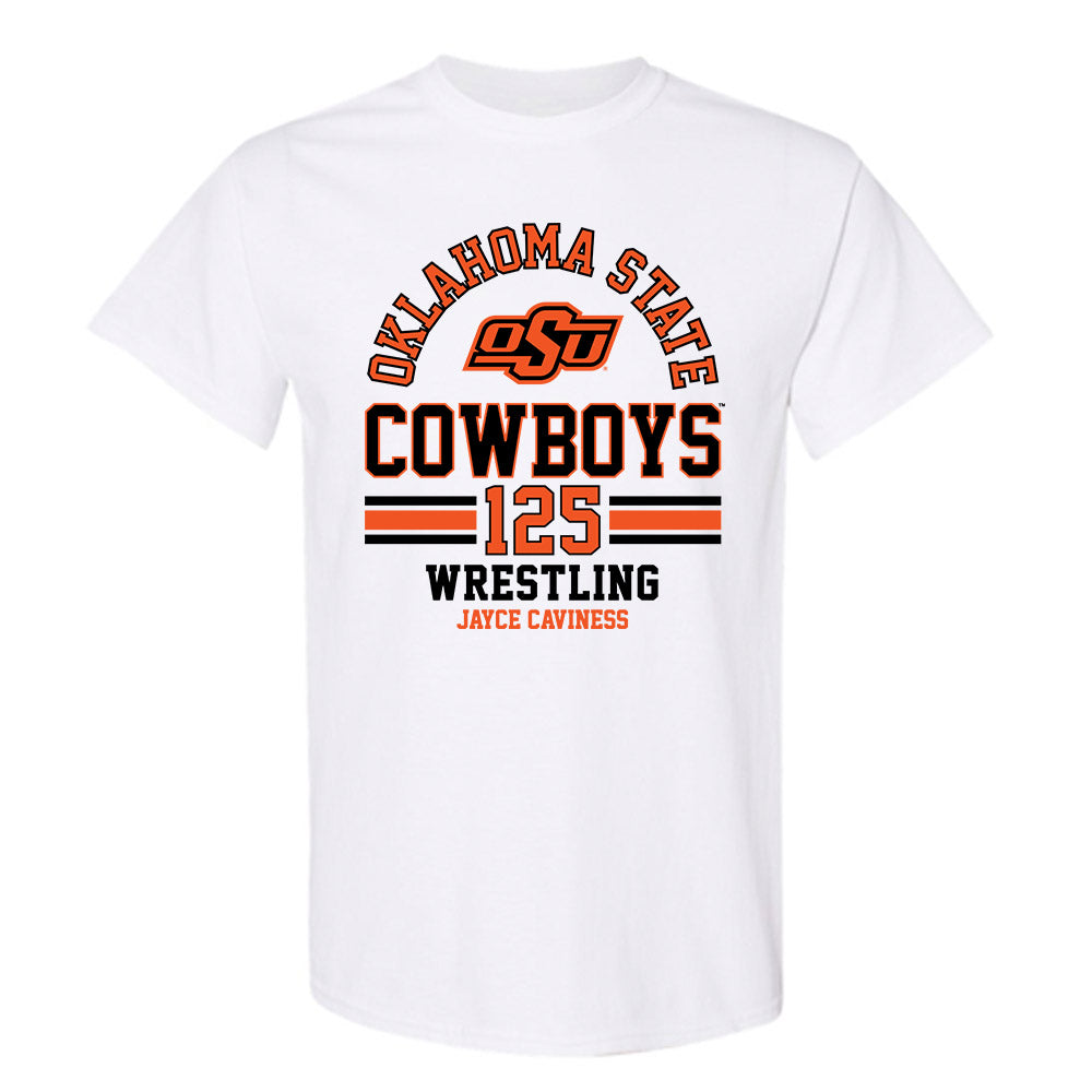 Oklahoma State - NCAA Wrestling : Jayce Caviness - Classic Fashion Shersey T-Shirt