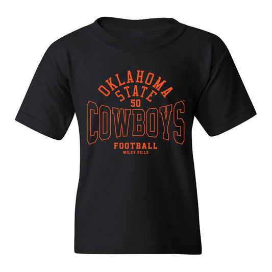 Oklahoma State - NCAA Football : Wiley Sills - Classic Fashion Shersey Youth T-Shirt