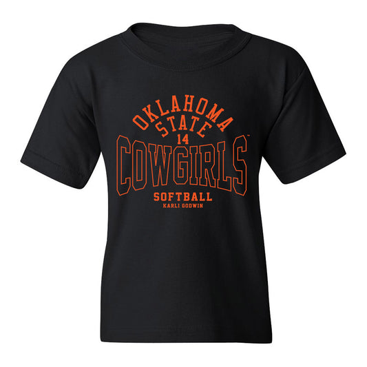 Oklahoma State - NCAA Softball : Karli Godwin - Classic Fashion Shersey Youth T-Shirt