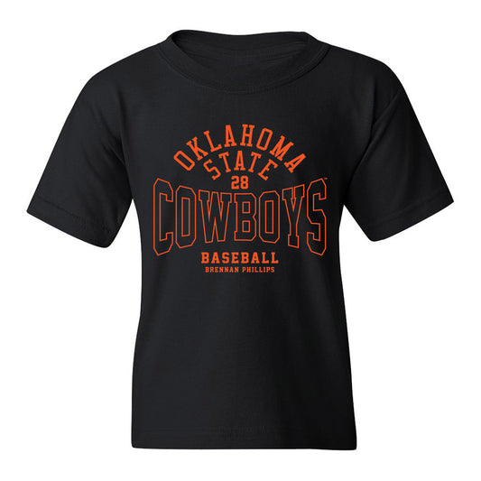 Oklahoma State - NCAA Baseball : Brennan Phillips - Classic Fashion Shersey Youth T-Shirt