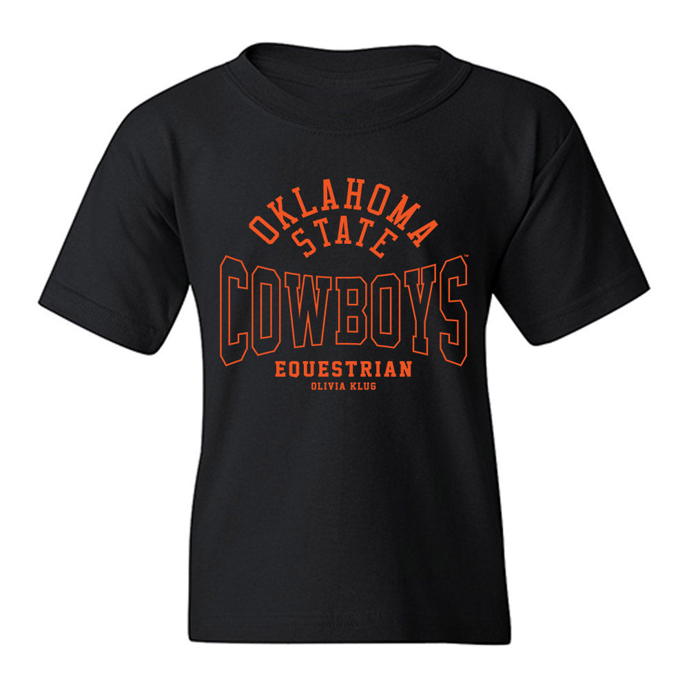 Oklahoma State - NCAA Equestrian : Olivia Klug - Classic Fashion Shersey Youth T-Shirt-0