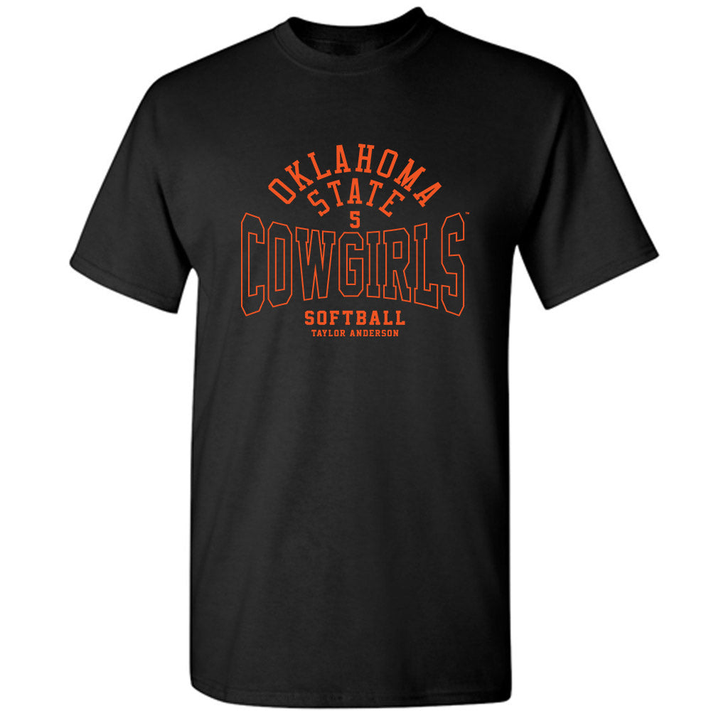 Oklahoma State - NCAA Softball : Taylor Anderson - Classic Fashion Shersey T-Shirt