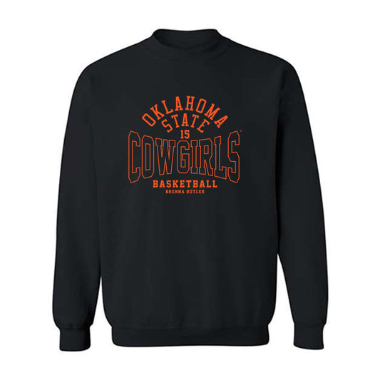 Oklahoma State - NCAA Women's Basketball : Brenna Butler - Classic Fashion Shersey Crewneck Sweatshirt-0