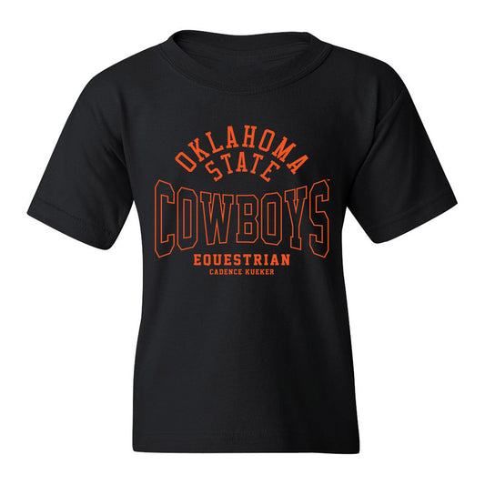 Oklahoma State - NCAA Equestrian : Cadence Kueker - Classic Fashion Shersey Youth T-Shirt