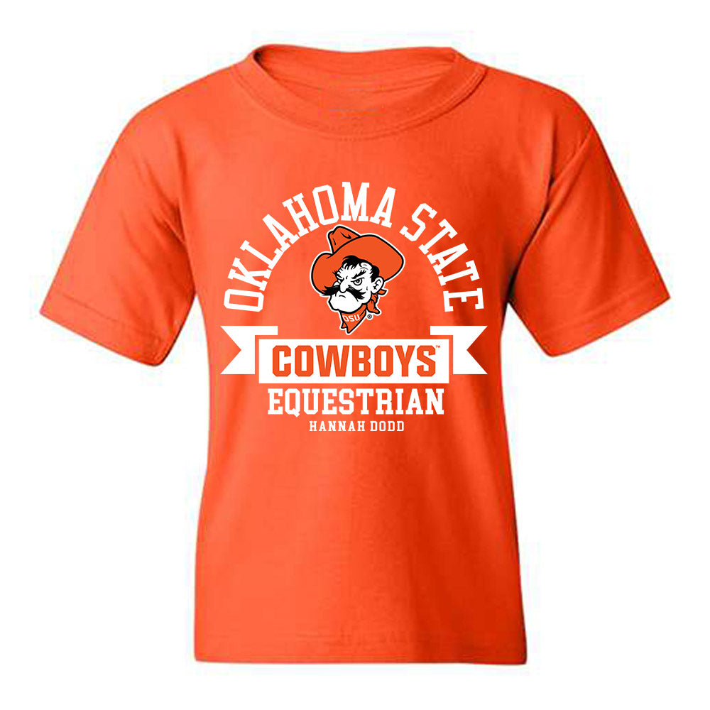 Oklahoma State - NCAA Equestrian : Hannah Dodd - Classic Fashion Shersey Youth T-Shirt-0