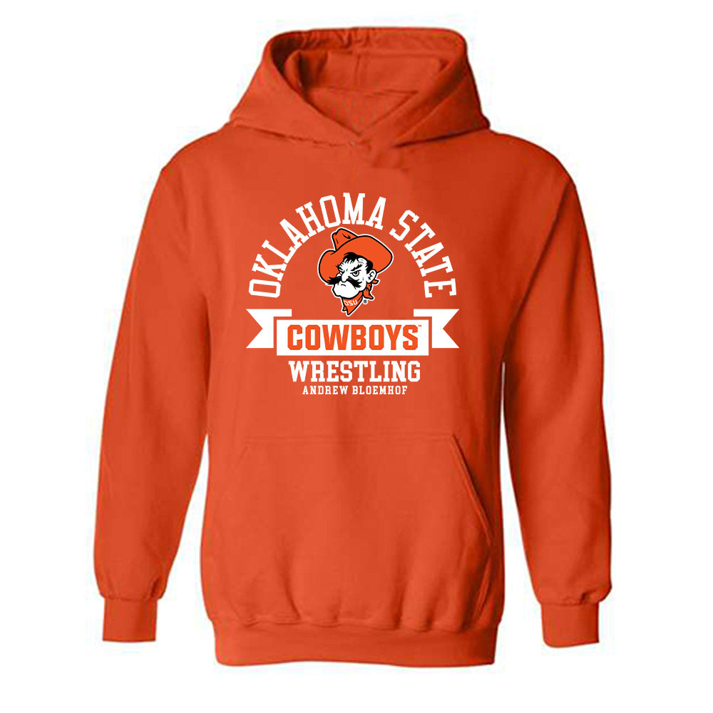 Oklahoma State - NCAA Wrestling : Andrew Bloemhof - Classic Fashion Shersey Hooded Sweatshirt