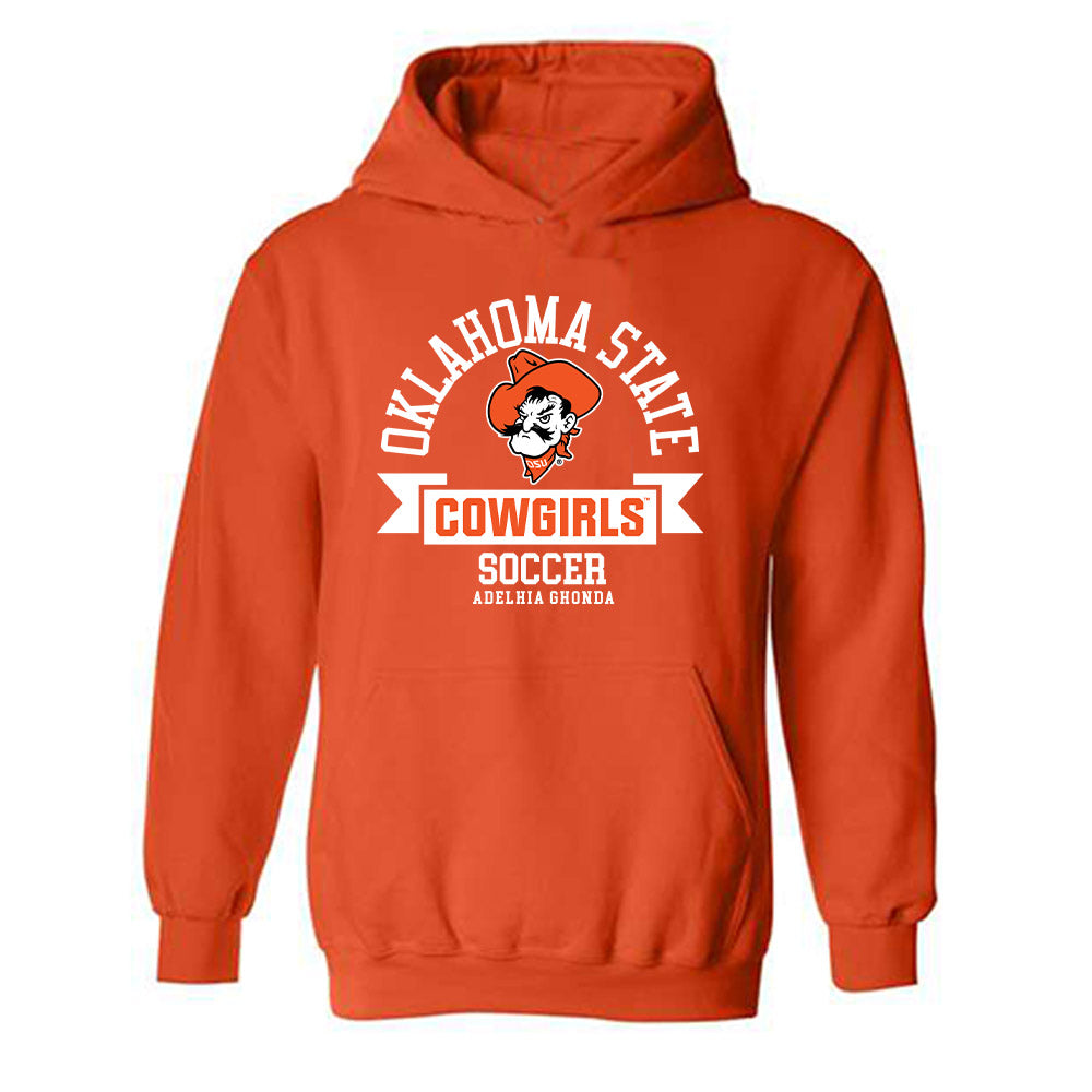 Oklahoma State - NCAA Women's Soccer : Adelhia Ghonda - Classic Fashion Shersey Hooded Sweatshirt