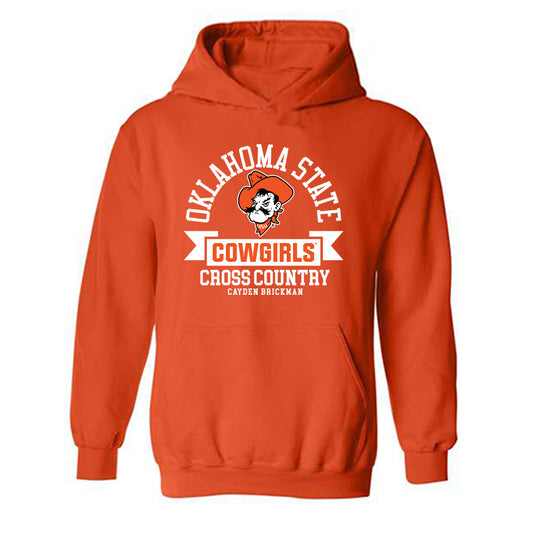 Oklahoma State - NCAA Women's Cross Country : Cayden Brickman - Classic Fashion Shersey Hooded Sweatshirt