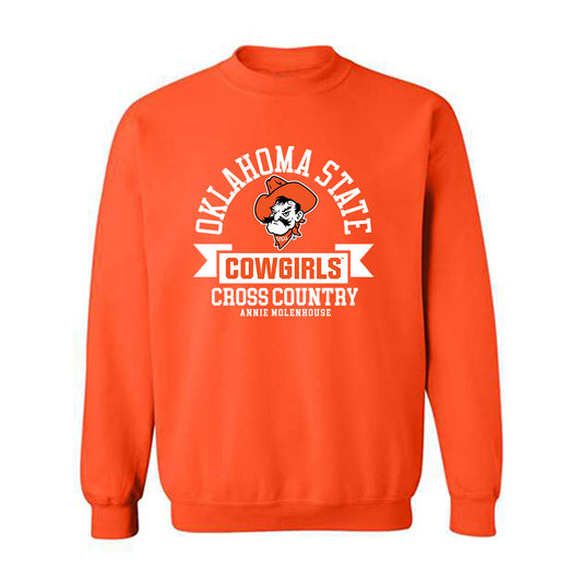 Oklahoma State - NCAA Women's Cross Country : Annie Molenhouse - Classic Fashion Shersey Crewneck Sweatshirt